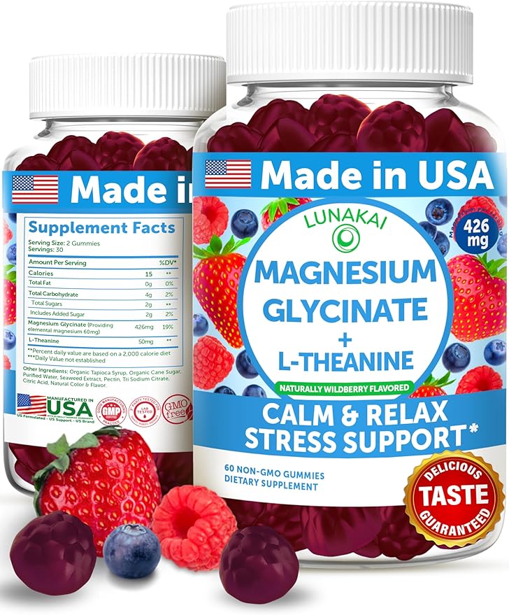 Lunakai Magnesium Glycinate Gummies