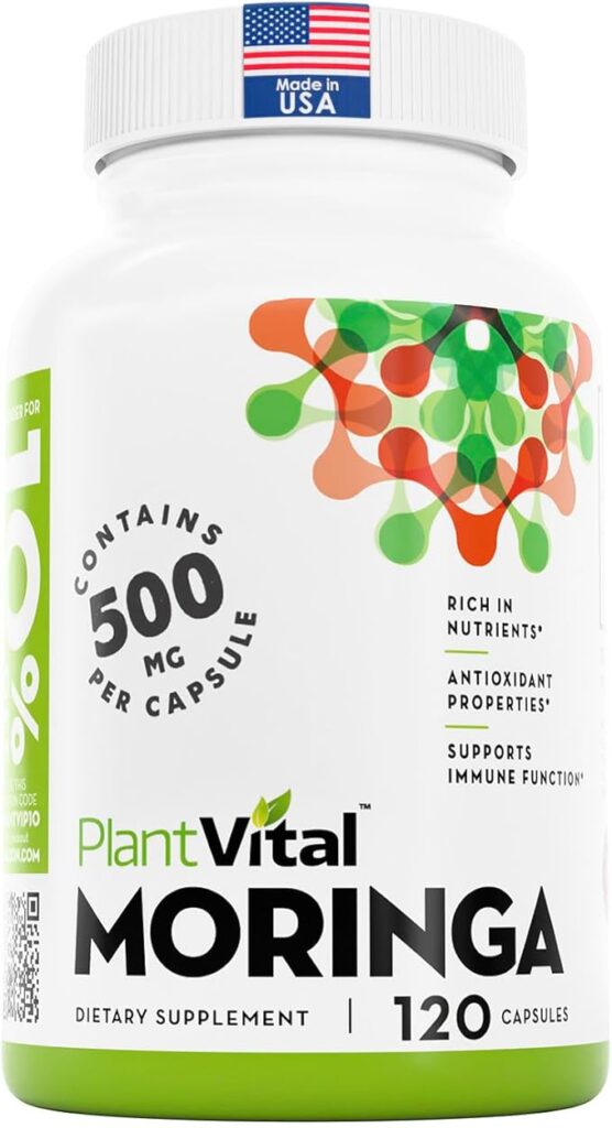 Plantvital Organic Moringa Capsules