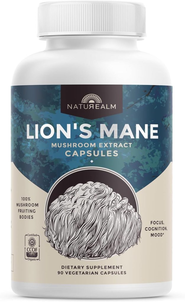naturealm best lions mane mushroom