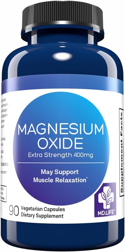 MD. Life Magnesium Oxide Supplement