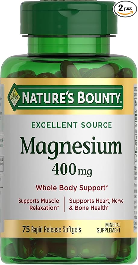 Nature's Bounty Magnesium 400mg