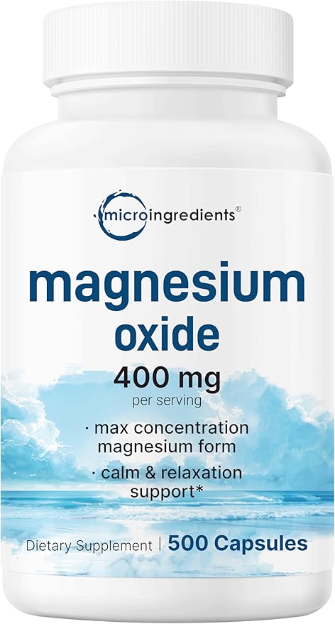 Micro Ingredients Magnesium Oxide 400mg