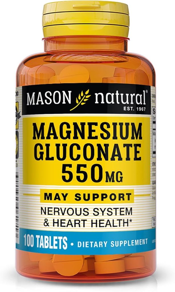 Mason Natural Magnesium Gluconate