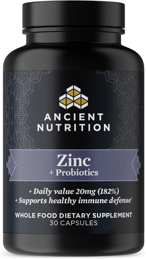 Ancient Nutrition Zinc + Probiotics
