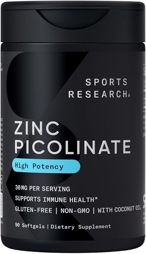 Sports Research Zinc Picolinate