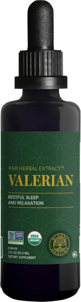 Global Healing Center Organic Valerian Liquid Extract