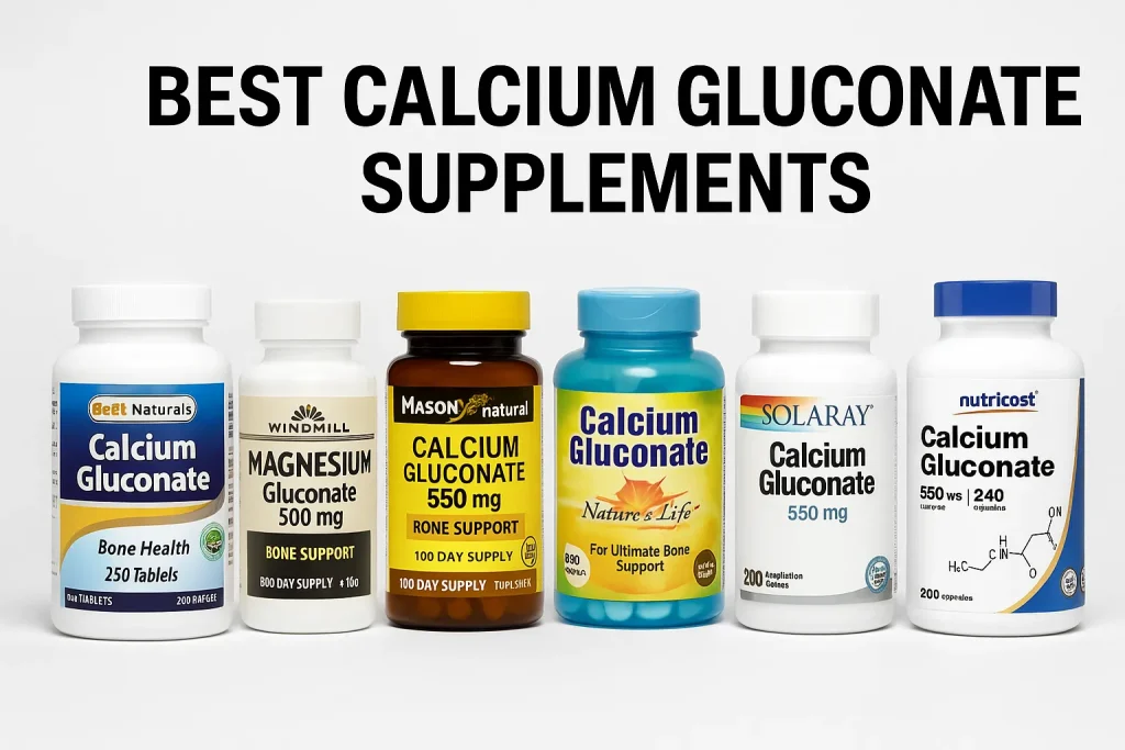 Best Magnesium Gluconate Supplements