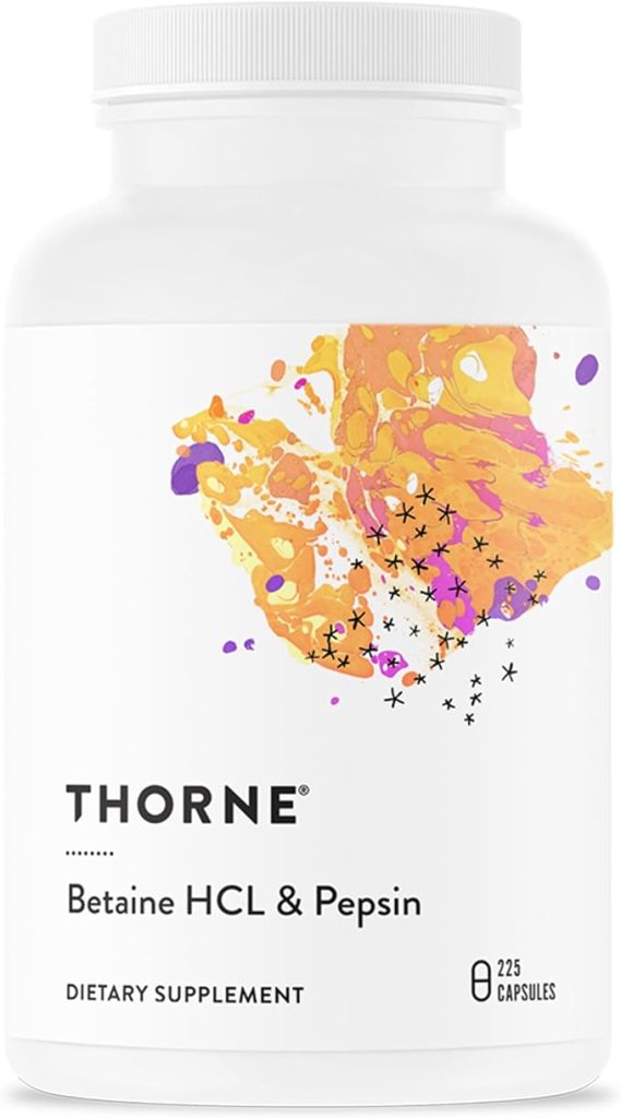 Thorne Betaine HCl & Pepsin