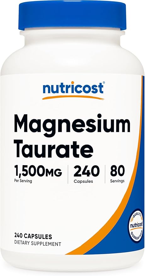 Nutricost Magnesium Taurate 1,500 mg 