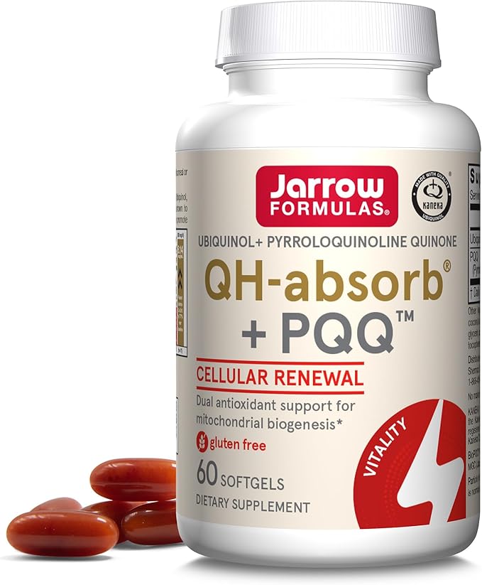 Jarrow Formulas PQQ 20mg with QH-Absorb CoQ10