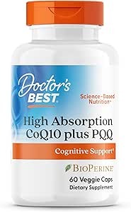 Doctor’s Best High Absorption CoQ10 + PQQ