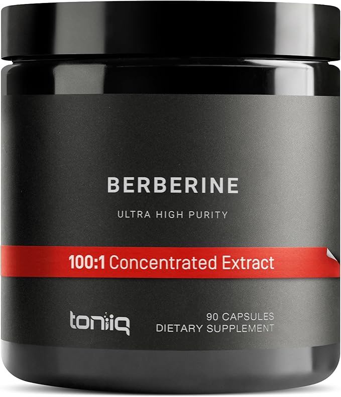 Toniiq Ultra High Strength Berberine HCl
