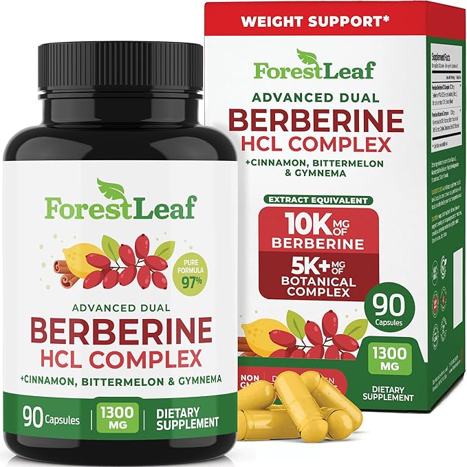 ForestLeaf Advanced Dual Berberine HCl