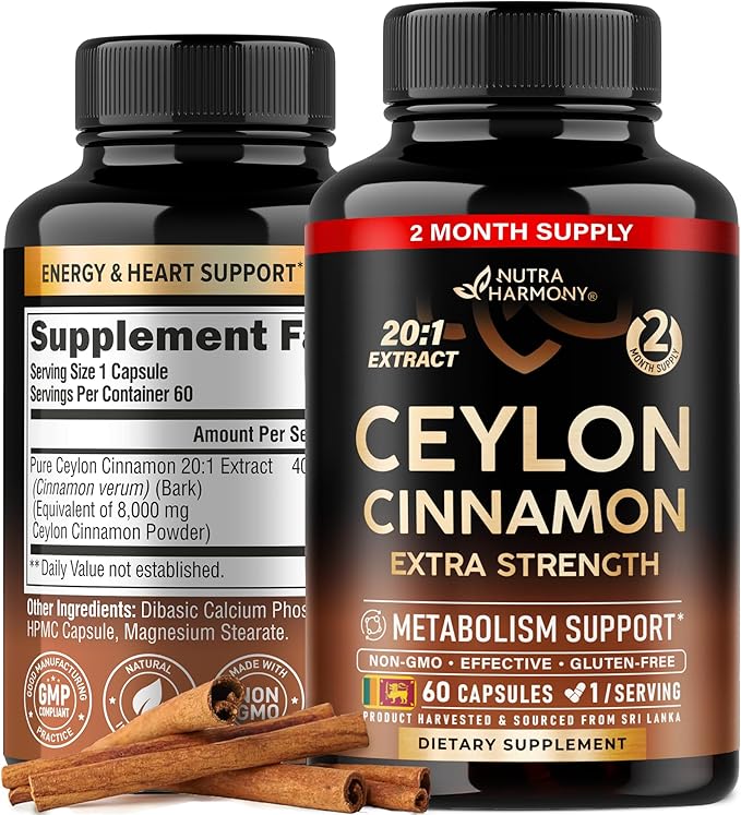 Best NUTRAHARMONY Ceylon Cinnamon