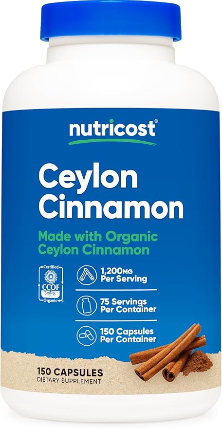 Nutricost Organic Ceylon Cinnamon