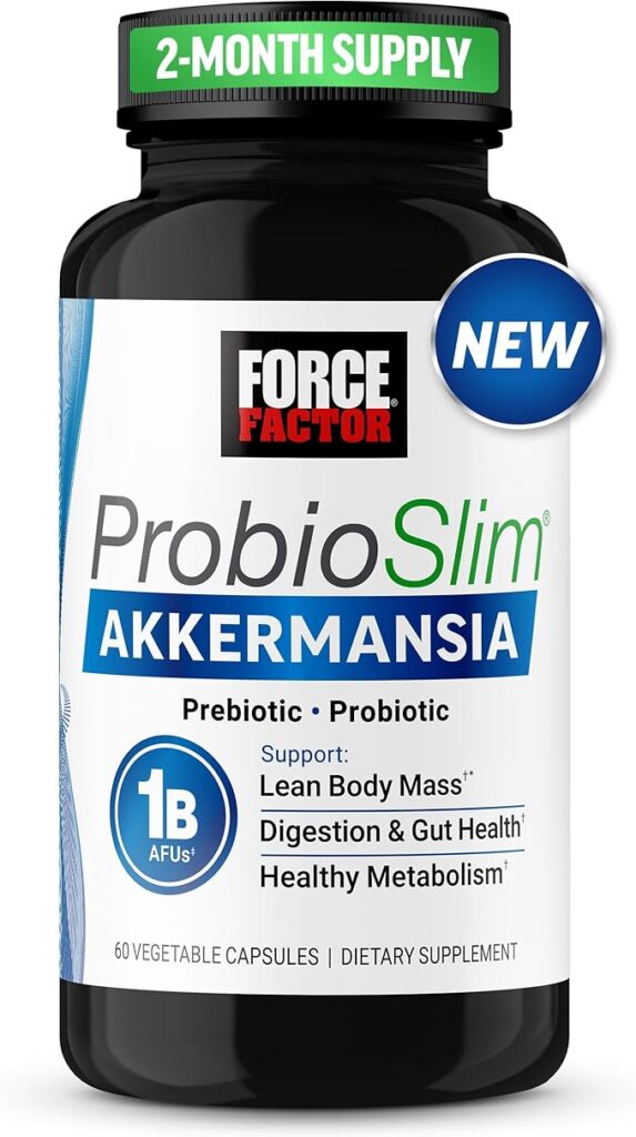 Force Factor ProbioSlim Akkermansia Probiotic