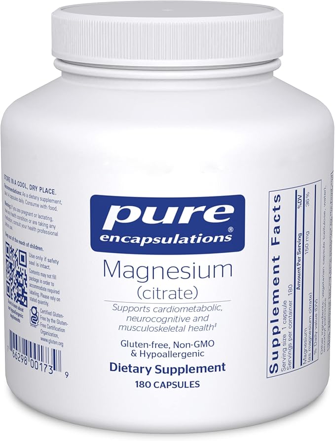 Pure Encapsulations Magnesium Citrate