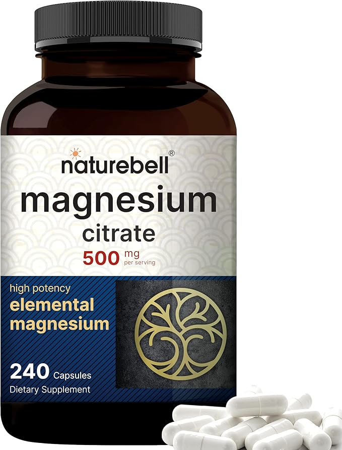 NatureBell Magnesium Citrate 750mg