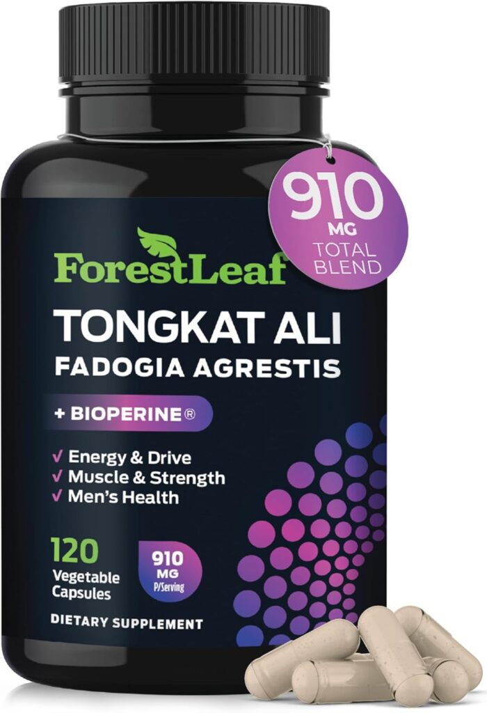 ForestLeaf Tongkat Ali + Fadogia Agrestis + BioPerine
