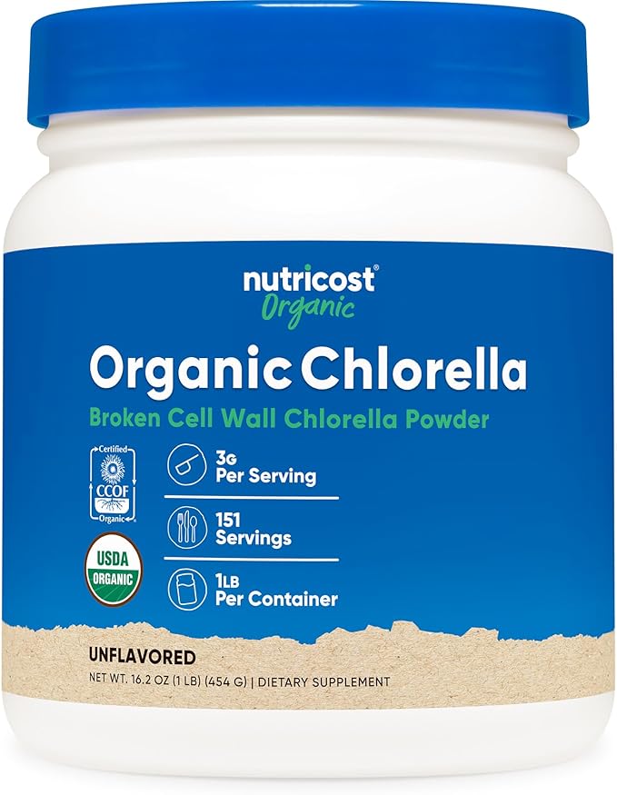 Nutricost Organic Chlorella Powder