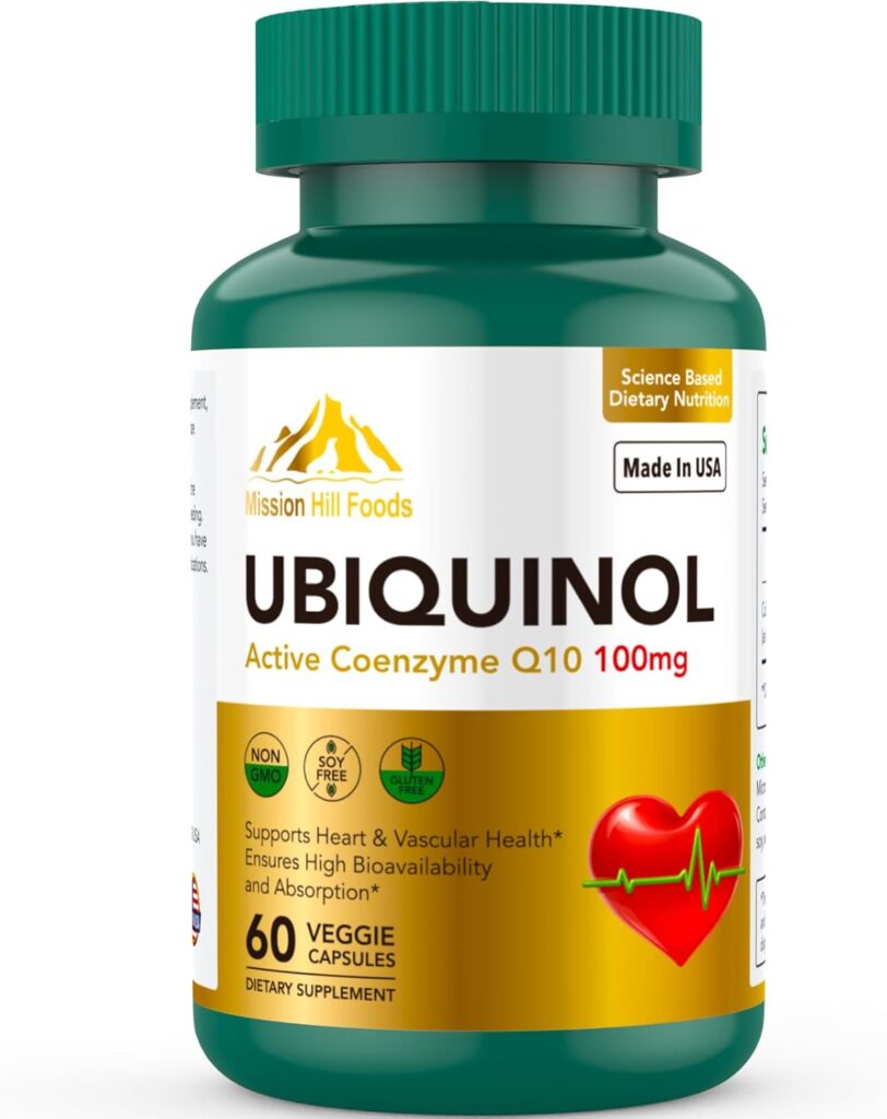Mission Hill Foods Premium Ubiquinol CoQ10