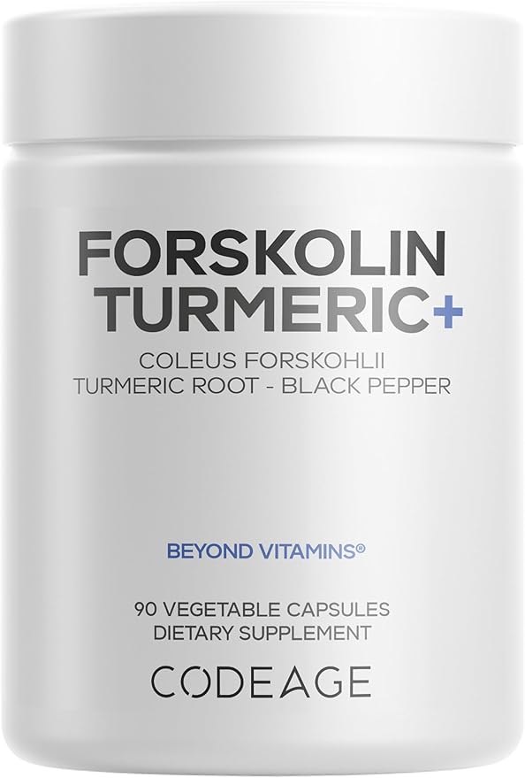 Codeage Forskolin + Turmeric Complex