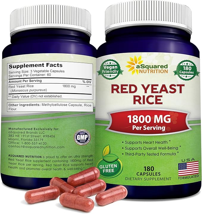 aSquared Nutrition Red Yeast Rice