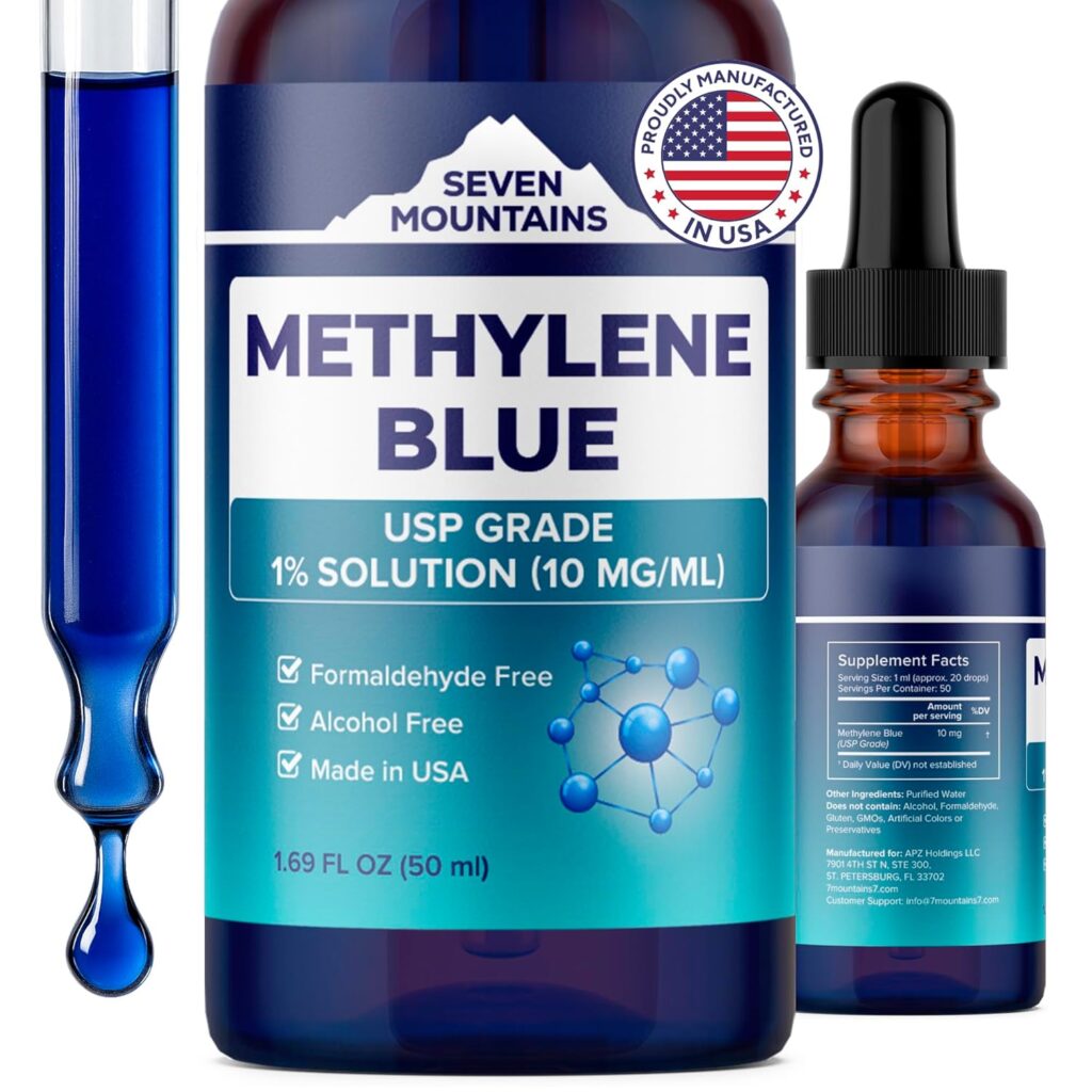 Seven Mountains Methylene Blue 1% (Liquid