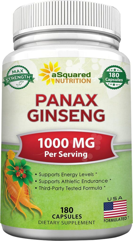 aSquared Nutrition Korean Red Panax Ginseng