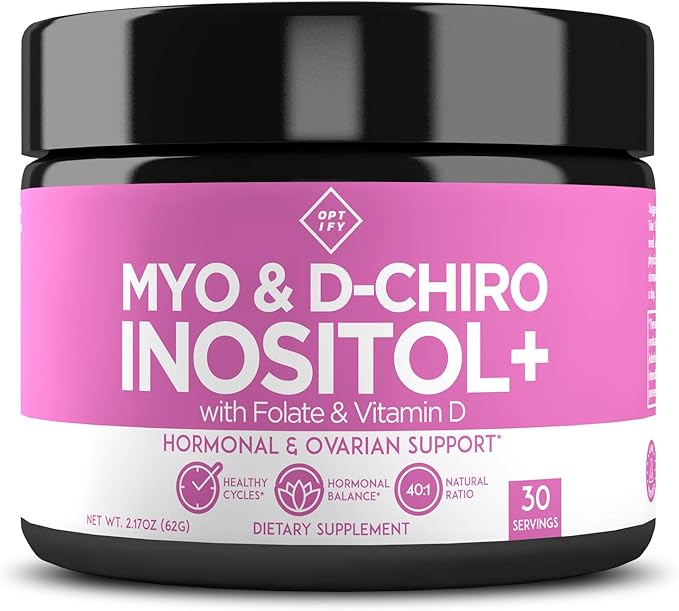 Optify Myo- & D-Chiro Inositol Powder + Folate & Vitamin D