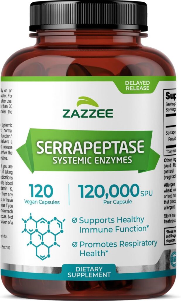 Zazzee Delayed Release Serrapeptase