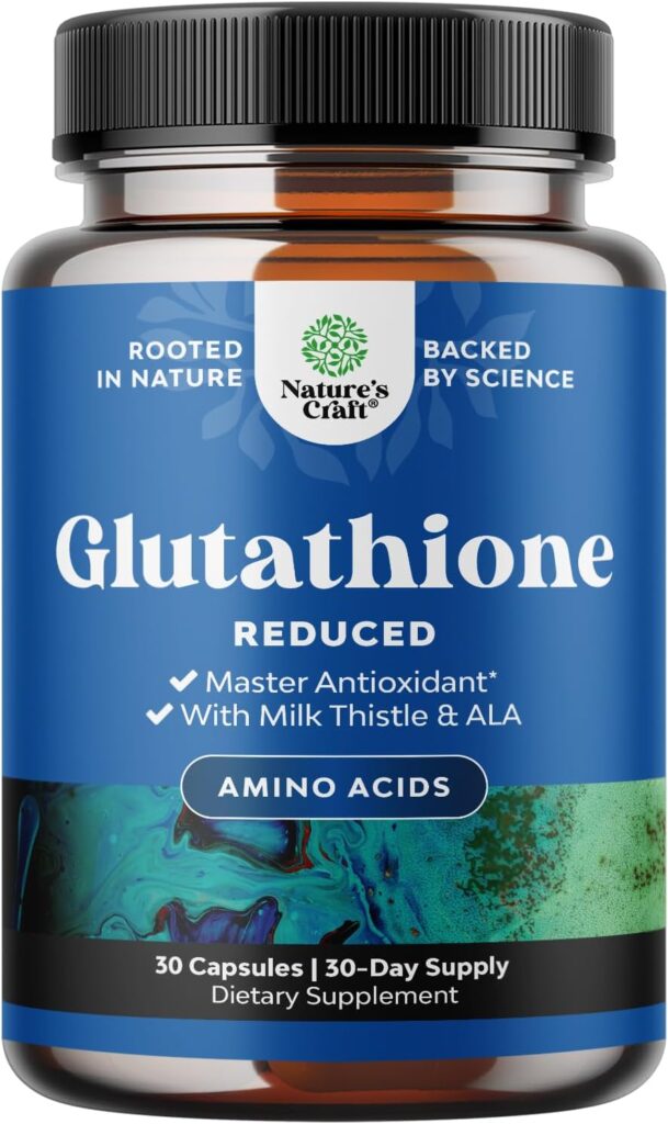 Nature’s Craft Glutathione + Milk Thistle + ALA