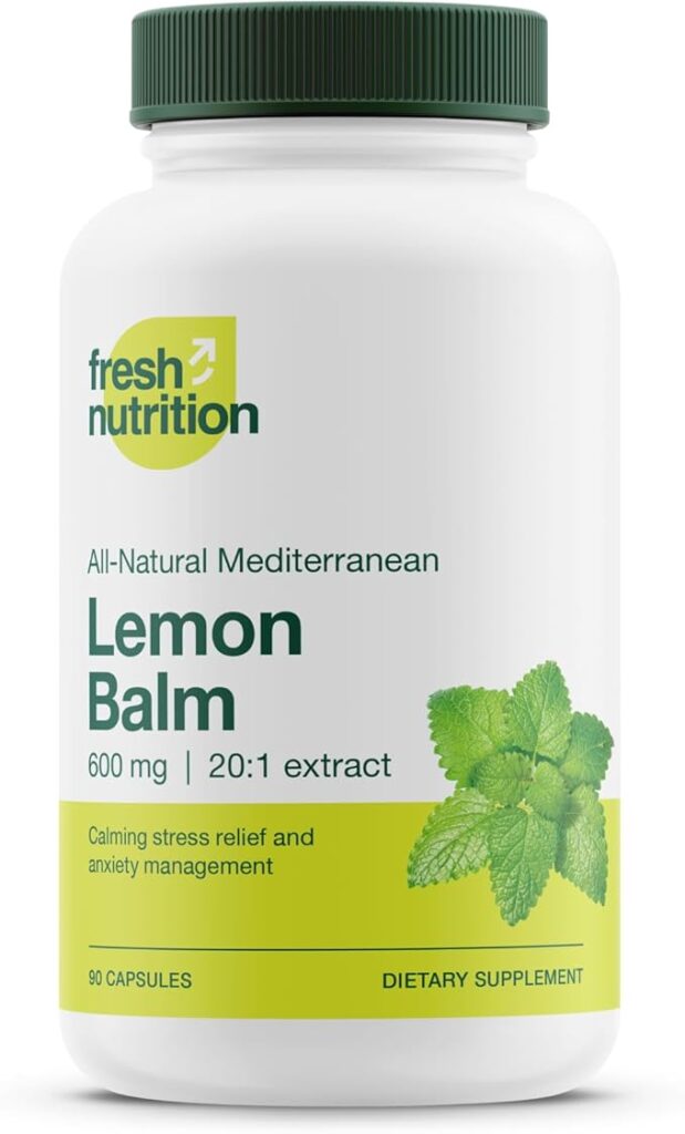 Fresh Nutrition Lemon Balm Extract