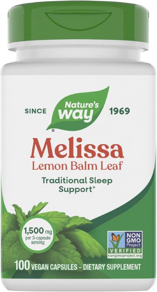 Nature’s Way Melissa Lemon Balm Leaf 