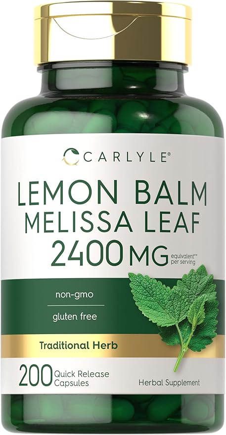 Carlyle Lemon Balm Capsules
