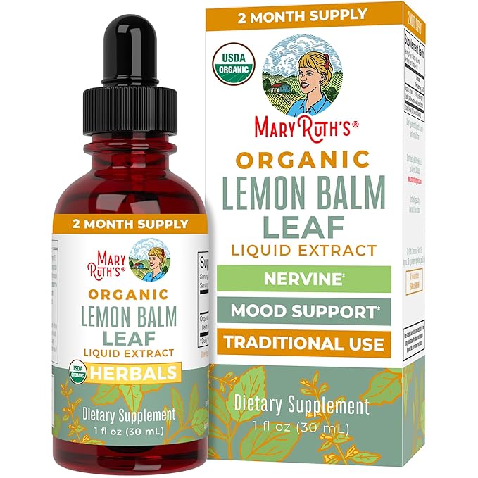 MaryRuth Organics Organic Lemon Balm