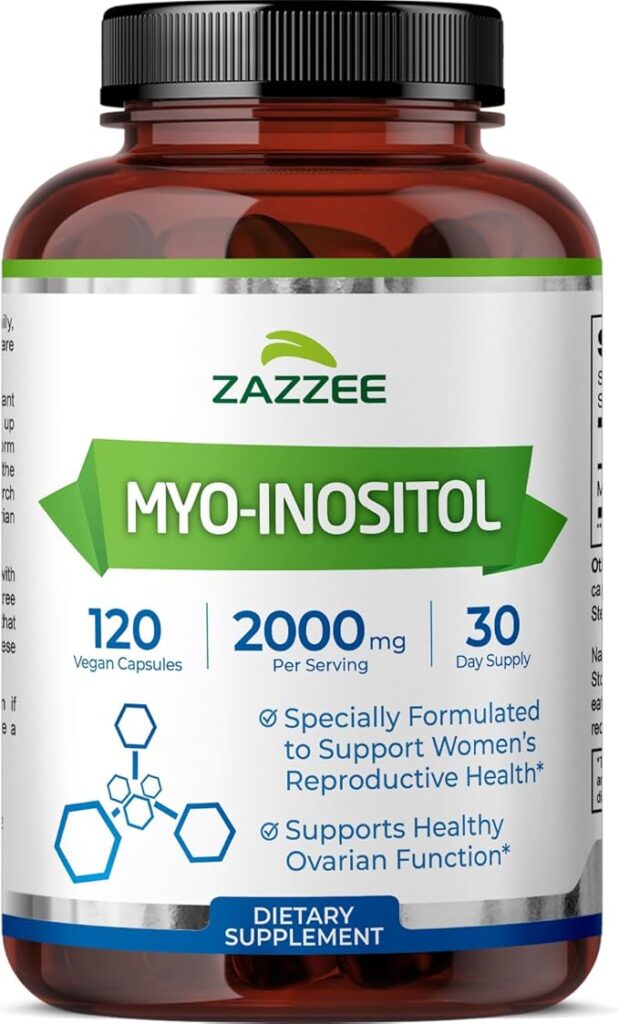 Zazzee Myo-Inositol Capsules 