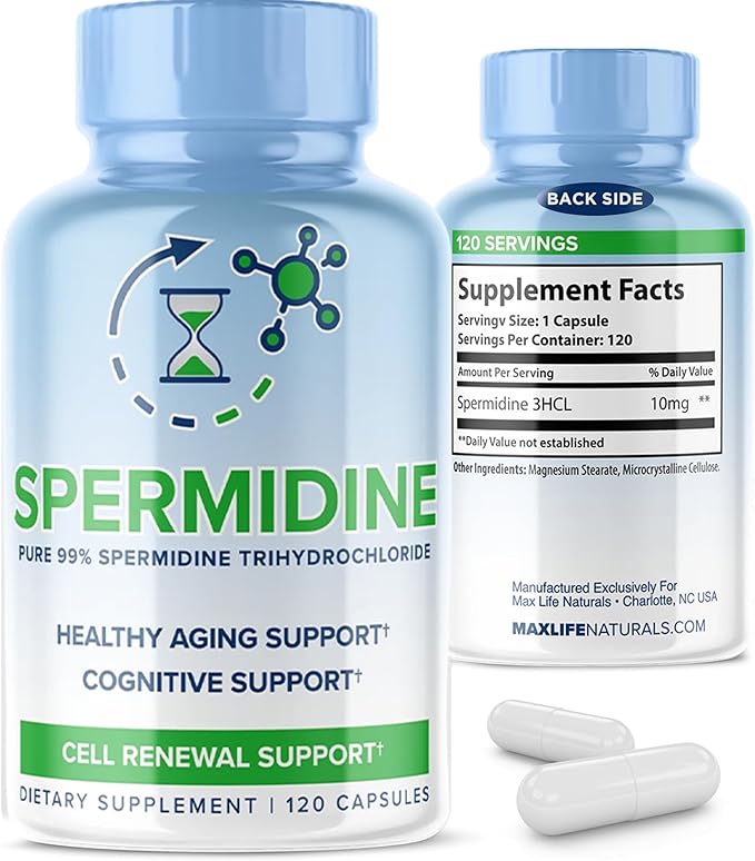 MAXLIFE NATURALS Spermidine 3HCL