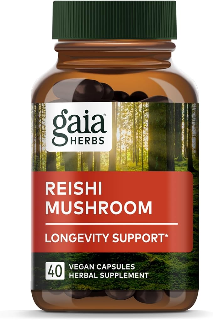 Gaia Herbs Reishi Mushroom Capsules