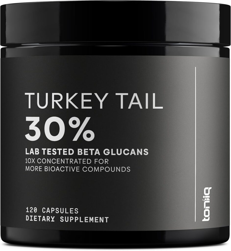 Toniiq Turkey Tail Mushroom Capsules