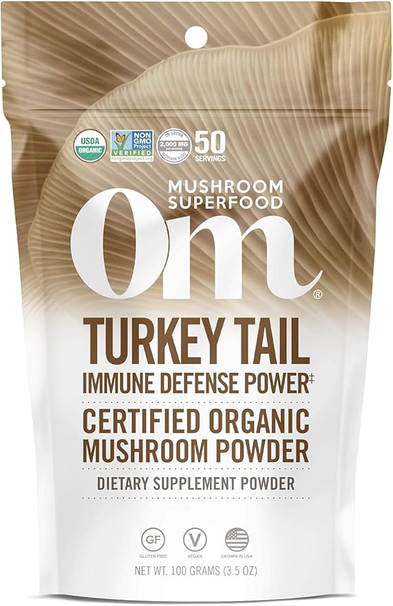 OM Mushroom Superfood Turkey Tail Powder