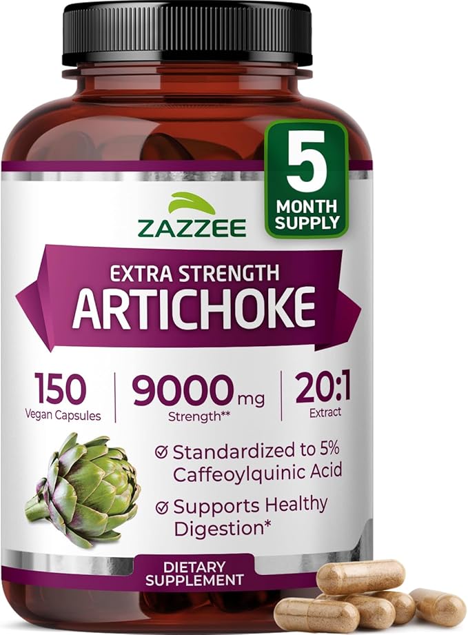 Zazzee Extra Strength Artichoke