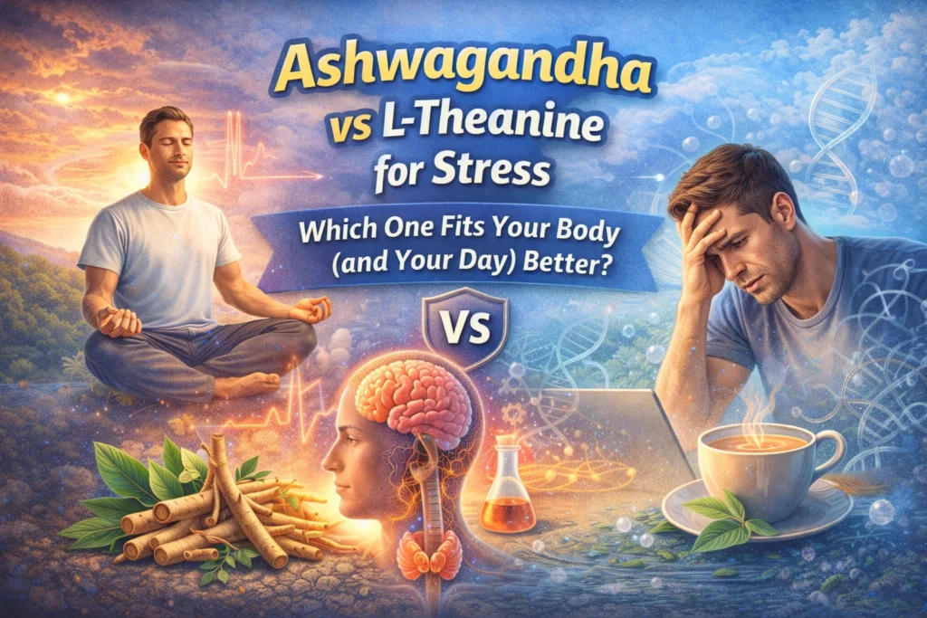 Ashwagandha vs L-Theanine for Stress