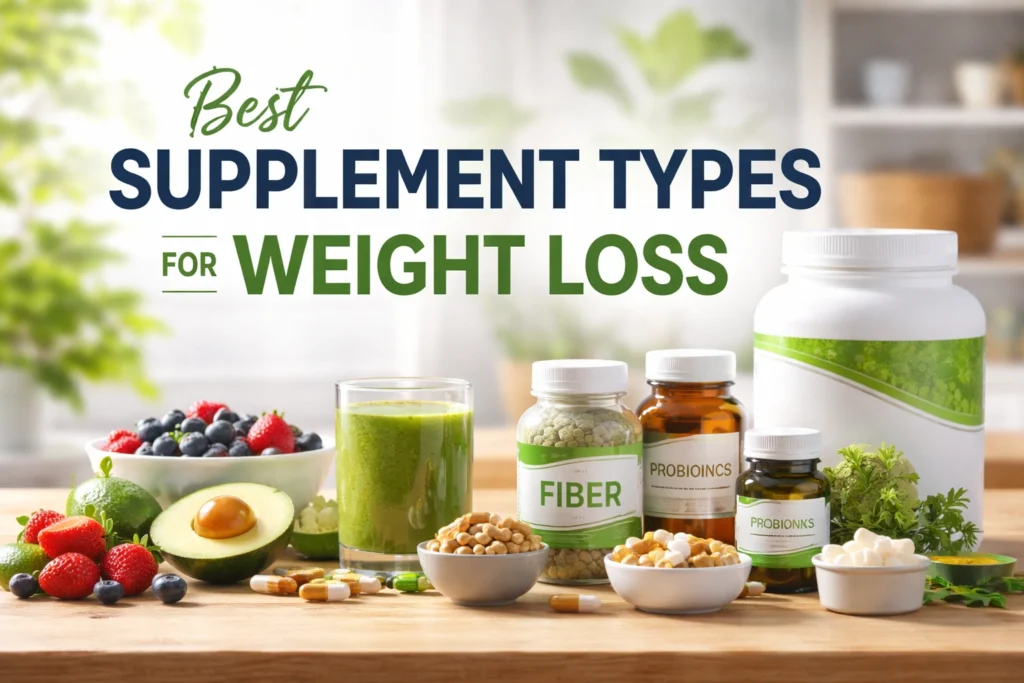 Best Supplement Types for Weight Loss