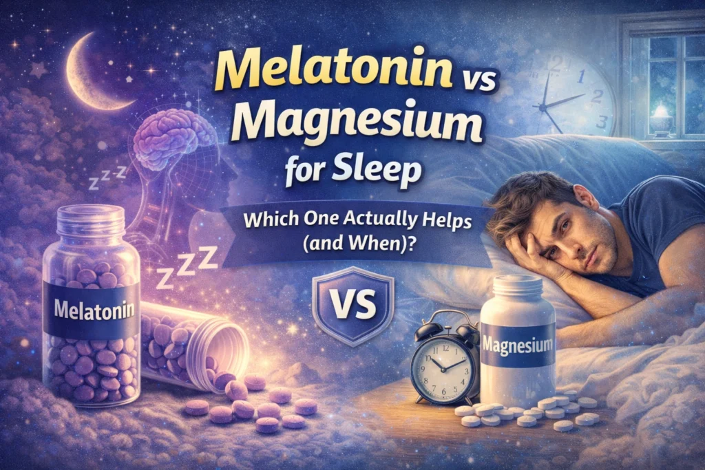 Melatonin vs Magnesium for Sleep