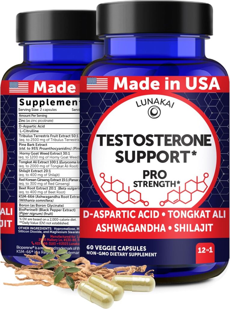 Lunakai Natural Testosterone Booster for Men