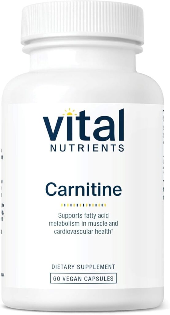 Vital Nutrients — Carnitine 500 mg