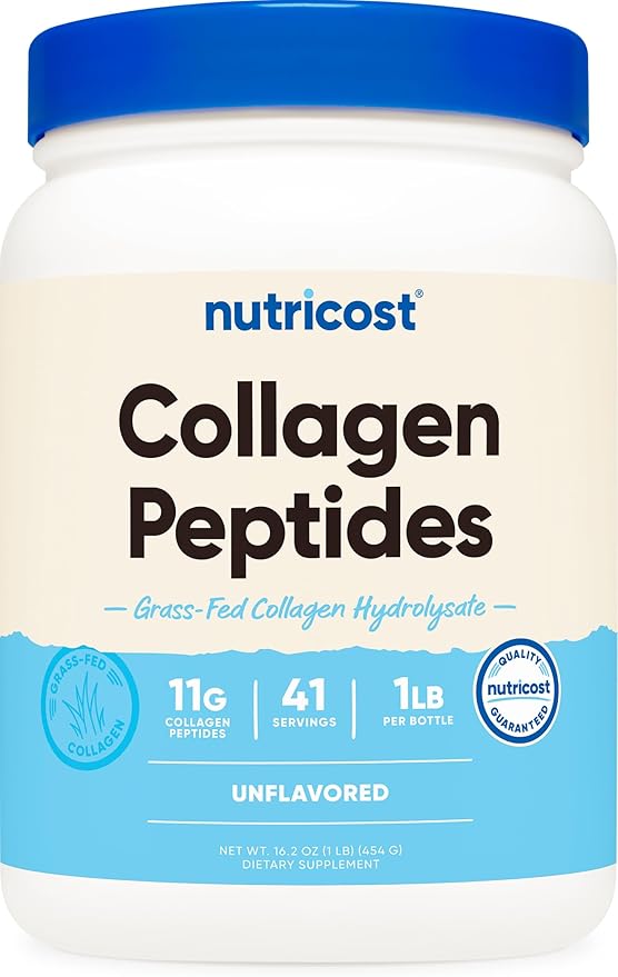 Nutricost Collagen Peptides Powder (Grass-Fed Bovine)