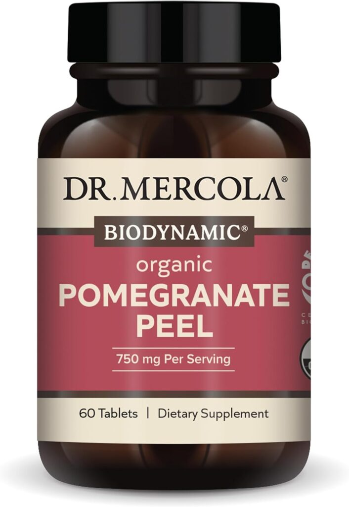 Dr. Mercola Biodynamic Organic Pomegranate Peel