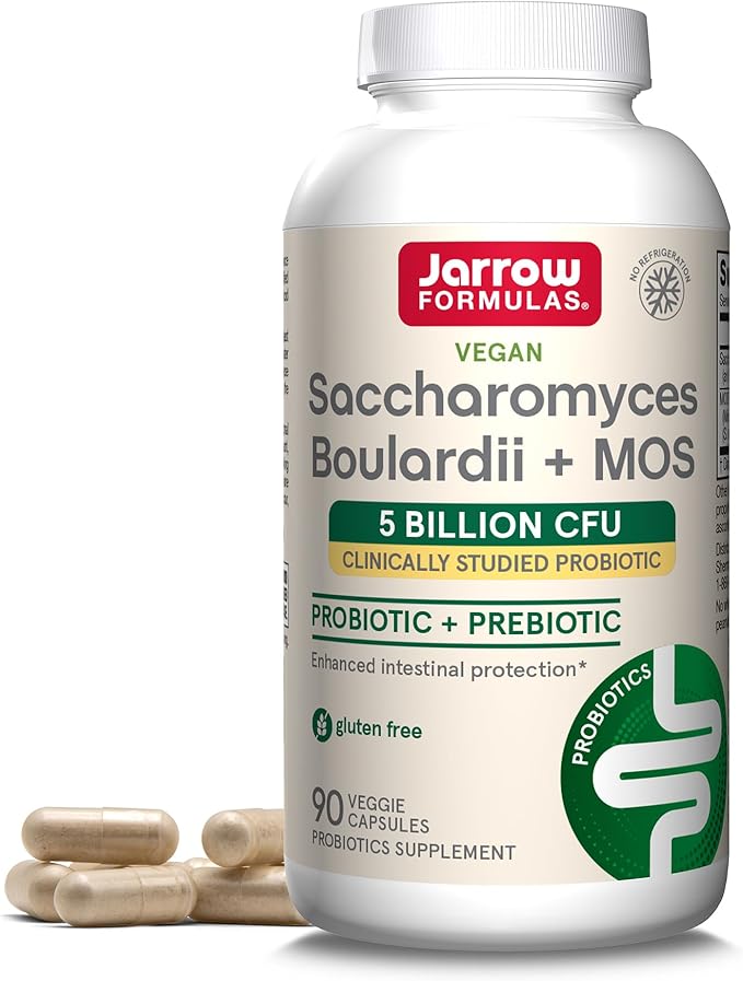 Jarrow Formulas Saccharomyces Boulardii + MOS